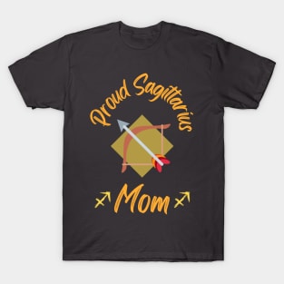 Proud Sagittarius Mom Astrology Zodiac T-Shirt